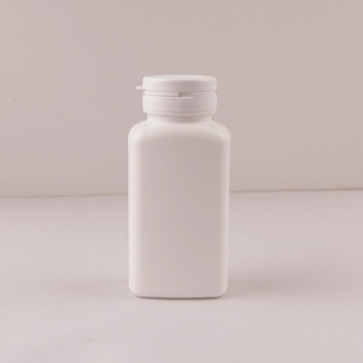 150毫升撕拉蓋白色PE方瓶